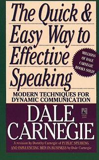Self Help: Communications Books: quick and easy public speaking by dale carnegie