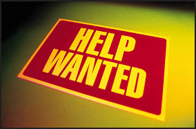 career change help help wanted sign