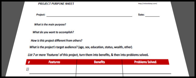 project purpose plan template charter richardstep