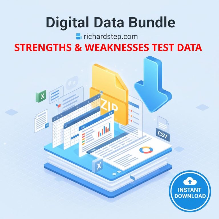 Strength Test Data Test Data Downloads: Strengths & Weaknesses Test Data - RichardStep ...